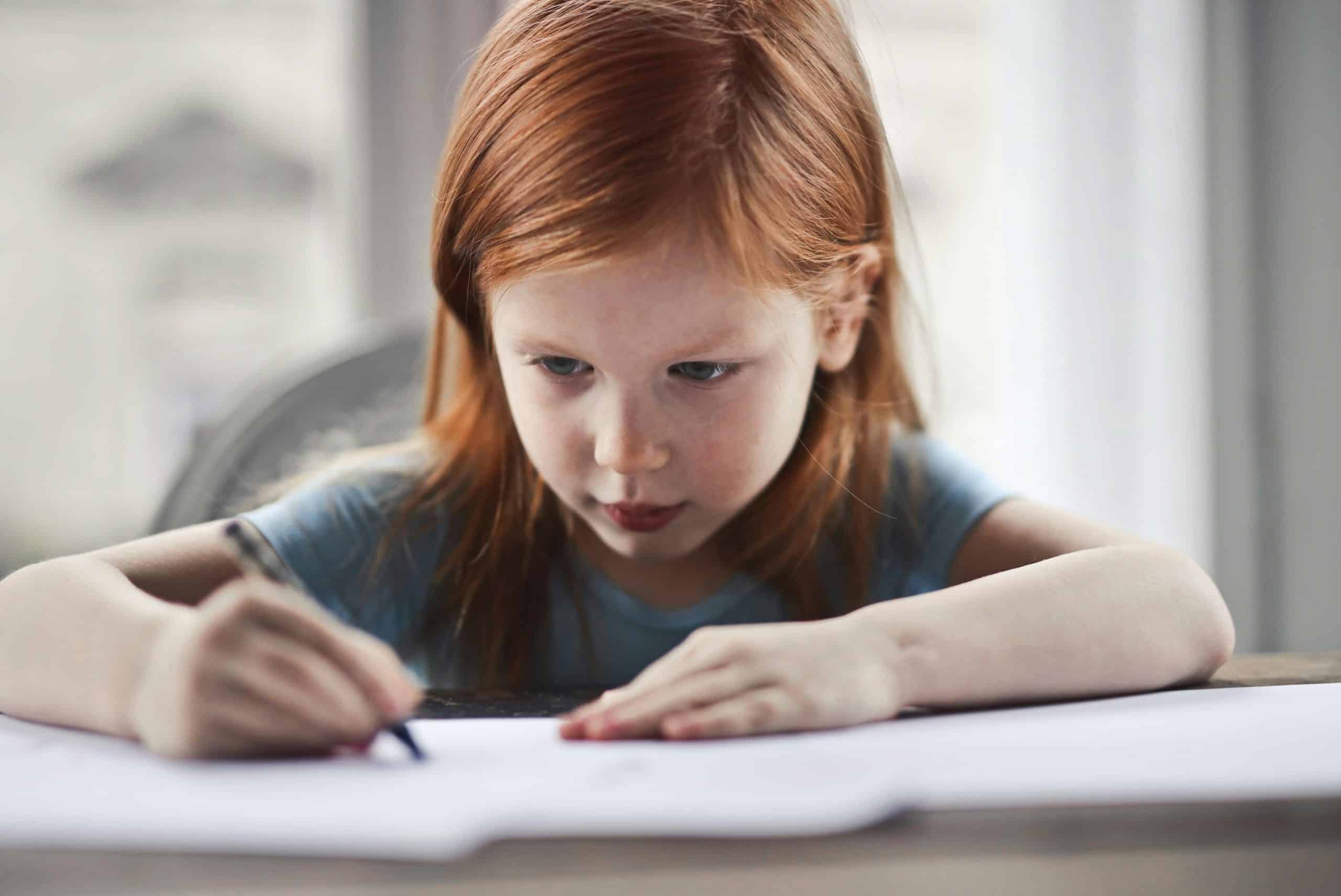 Child Writing