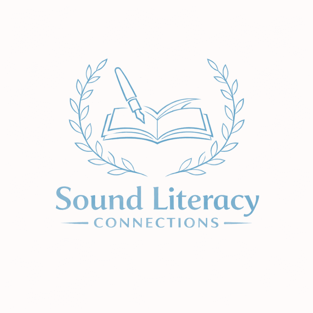 a_vector_style_logo_for_sound_literacy_connection - Sound Literacy Connections